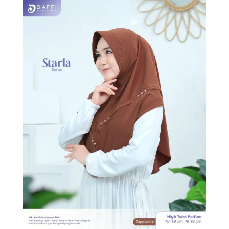 STARLA hijab instan mutiara ori DAFFI HIJAB