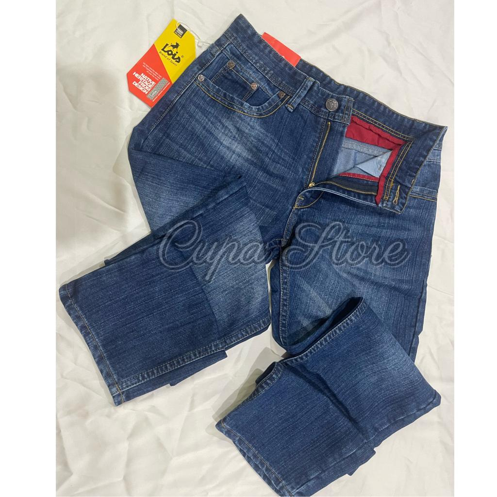 CELANA LOIS PANJANG PRIA - celana jeans slimfit pria - celana jeans reguler pria - celana denim pria