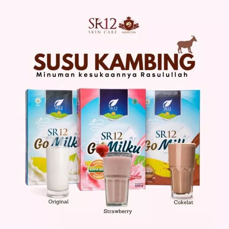 

Go Milku SR12 Susu Kambing 200gr / Imun Booster