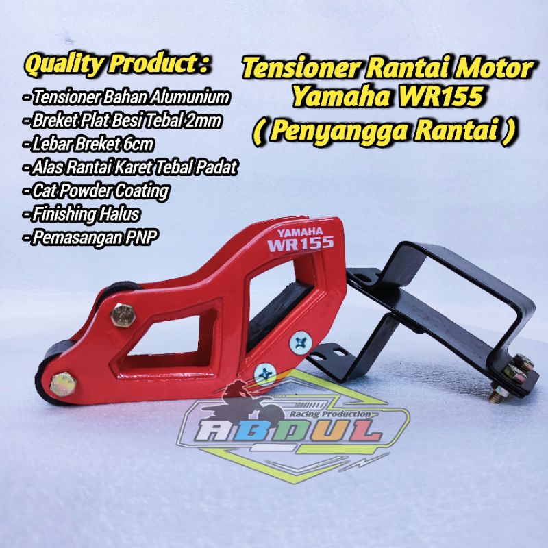 Tensioner Rantai Motor Yamaha WR155/Penyangga Rantai Motor