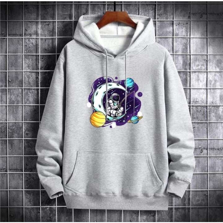 JOSJOLI_STORE/HOODIE SWEATER NINJA SHIBA, ASTRO MOON, MCK, MUSIC, OP ZORO, ANIME TANJIROU, ANIME MIDORIYA/Atasan Pria Dewasa Lengan Panjang/Fit To L