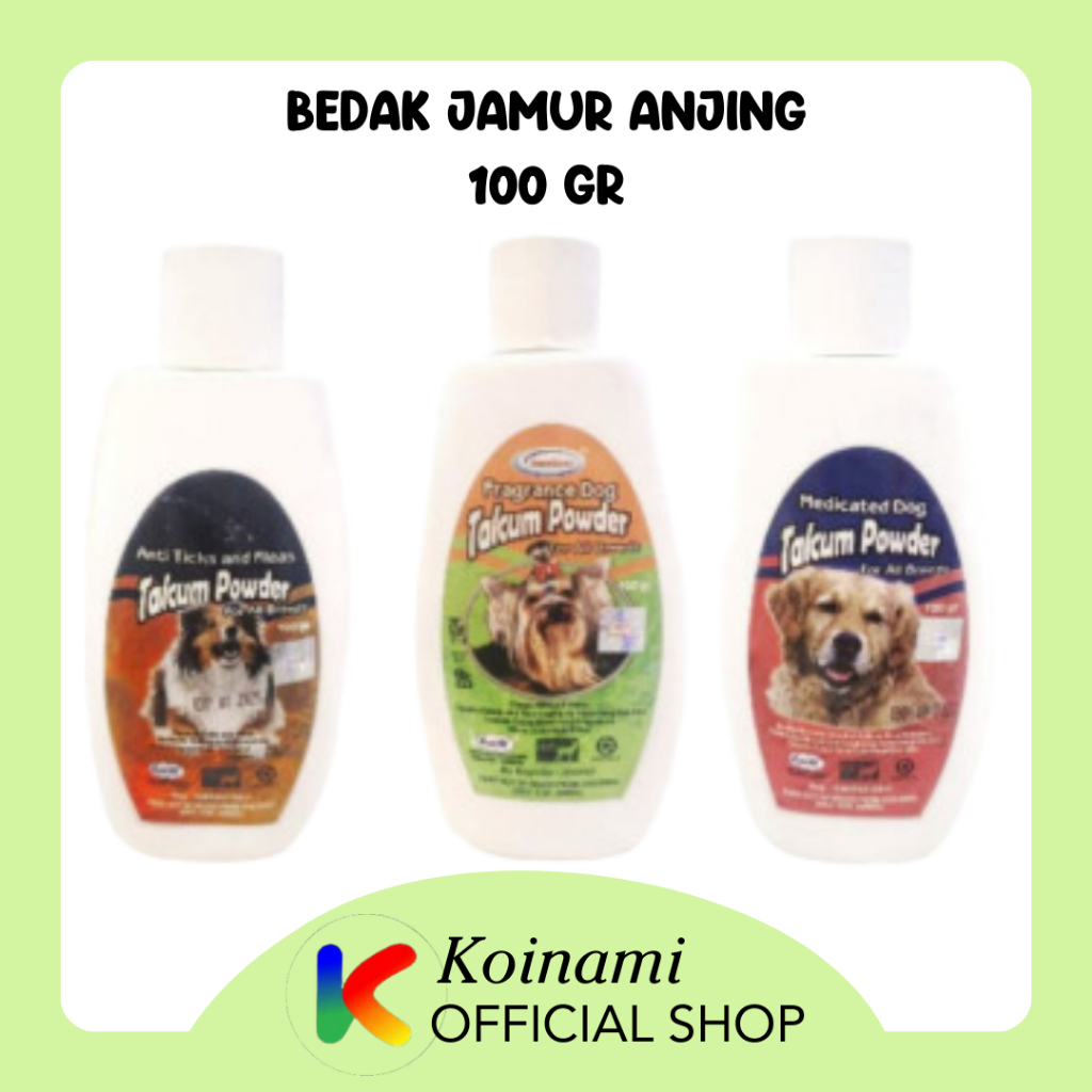 BEDAK JAMUR ANJING / BEDAK KUTU ANJING / BEDAK WANGI ANJING / AKSESORIS HEWAN / PET SHOP