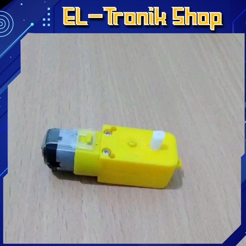 Motor DC Gearbox 3-6V 200rpm (Tegal)