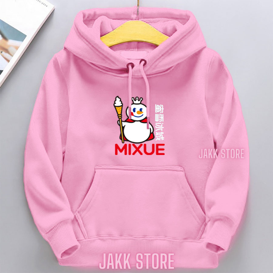 Jaket Sweater Hoodie MIXUE Anak Perempuan Usia 2 3 4 5 6 7 8 9 10 11 12 13 Tahun / Switer Hodie Mixue Anak Cewek Laki Laki