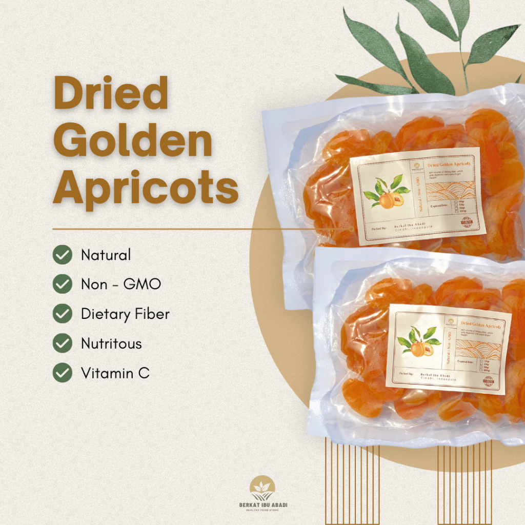 

Dried Golden Apricots / Aprikot Kering 500gr