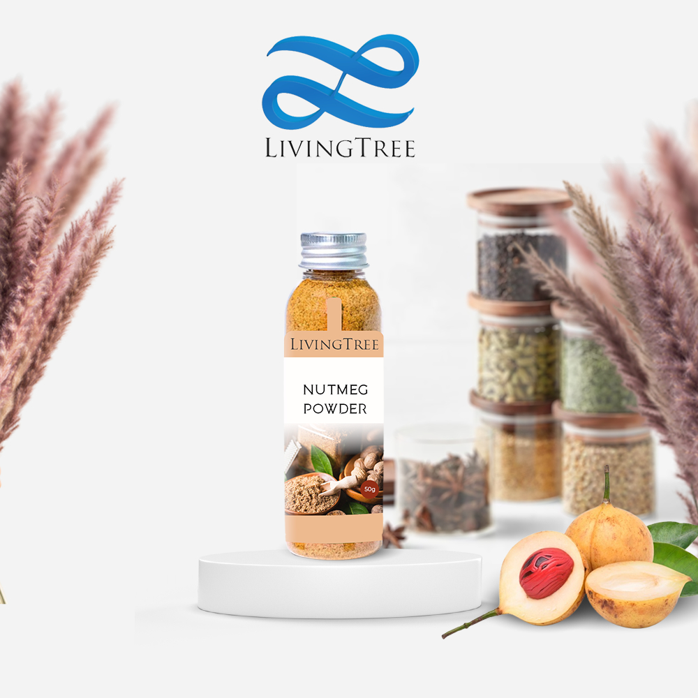 

Pala Bubuk 50gr Nutmeg Powder Original Biji Pala LivingTree