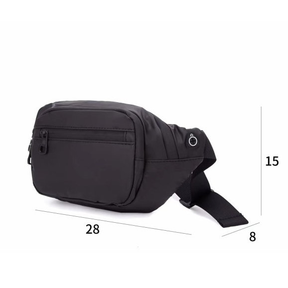Tas Pinggang Pria Calvin 1065 / Waist Bag Multifungsi Pria 1065 (READY STOCK)