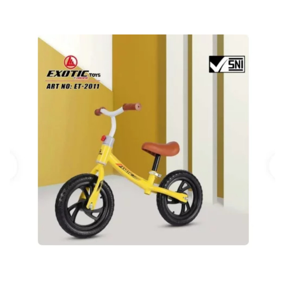 Pushbike Push bike Balance Bike EXOTIC ET2011 Push Bike Anak