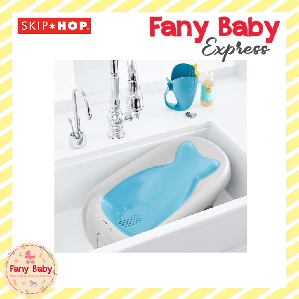 SKIP HOP MOBY RECLINE &amp; RINSE BATHER