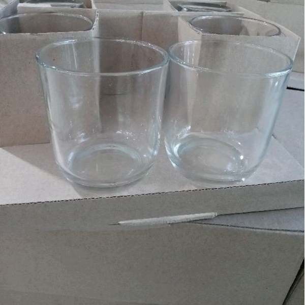 Gelas Kaca Murah 6Pcs (KIG-36T) Diameter 7cm Tinggi 8cm / Gelas Teh / Gelas Warkop / Gelas Kopi / Ge