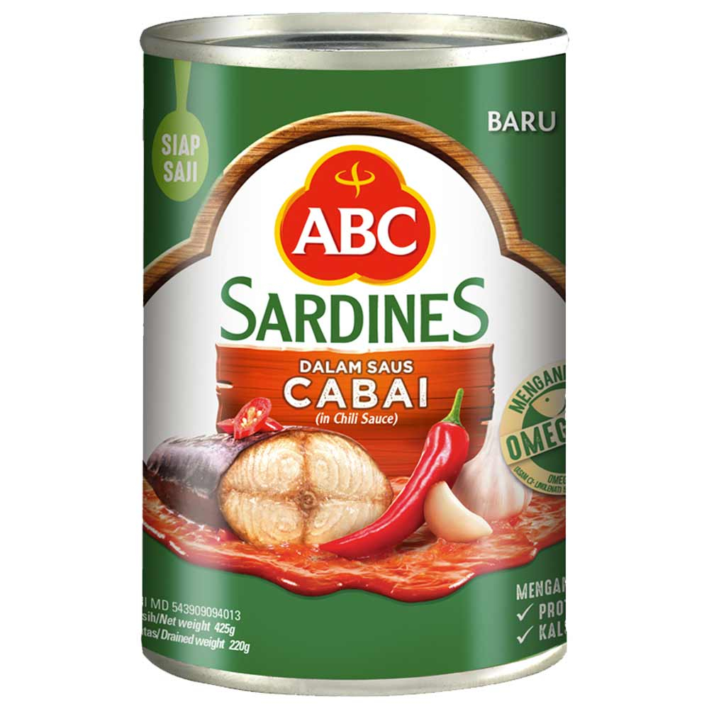 

Abc sarden Chili 425G
