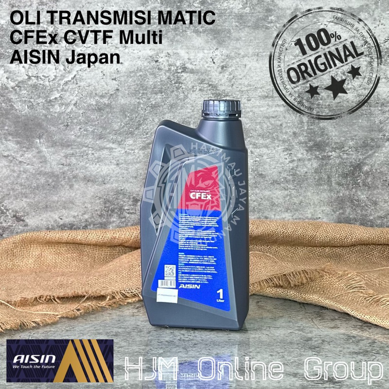 OLI TRANSMISI AUTOMATIC AISIN OIL ATF CFEx CVTF Multi 1 Liter