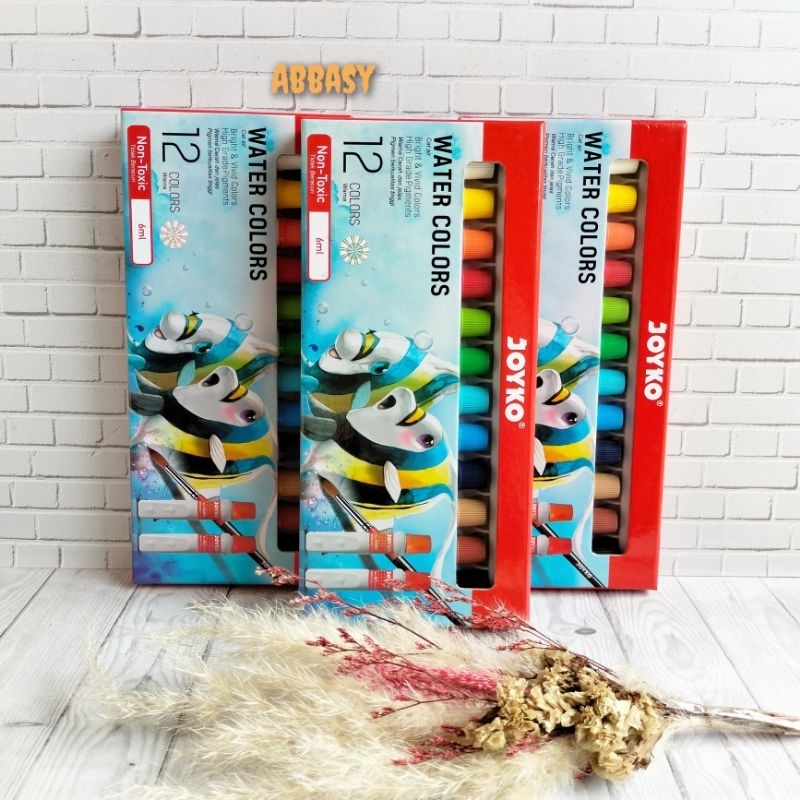 

Cat Air Water Color Joyko WAC-6ML ( 12 warna ) SF6