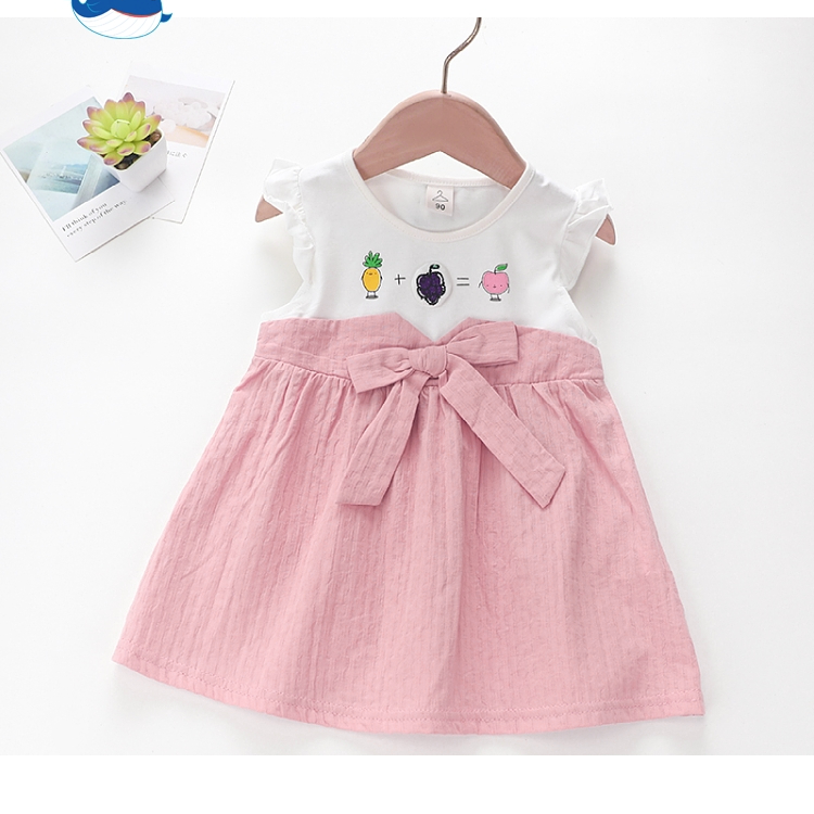 Bayi - 2 Tahun - Dress Anak Rao Lee | Baju Anak Perempuan Kualitas Import Dres Bayi Lengan Pendek Dress Kensi Set Premium Korea babycinnamon