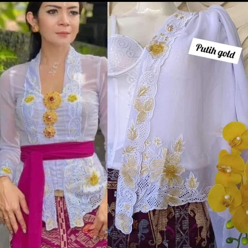 JUAL BAHAN KAIN KEBAYA BORDIR MANUAL ERETA  BAHAN SUTRA CREPE