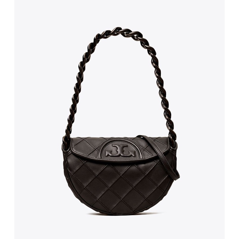 Tory Burch Mini Fleming Soft Crescent Bag TB 143575