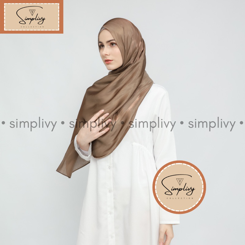 [Simplivy] Pashmina Shimmer Silk New Collection