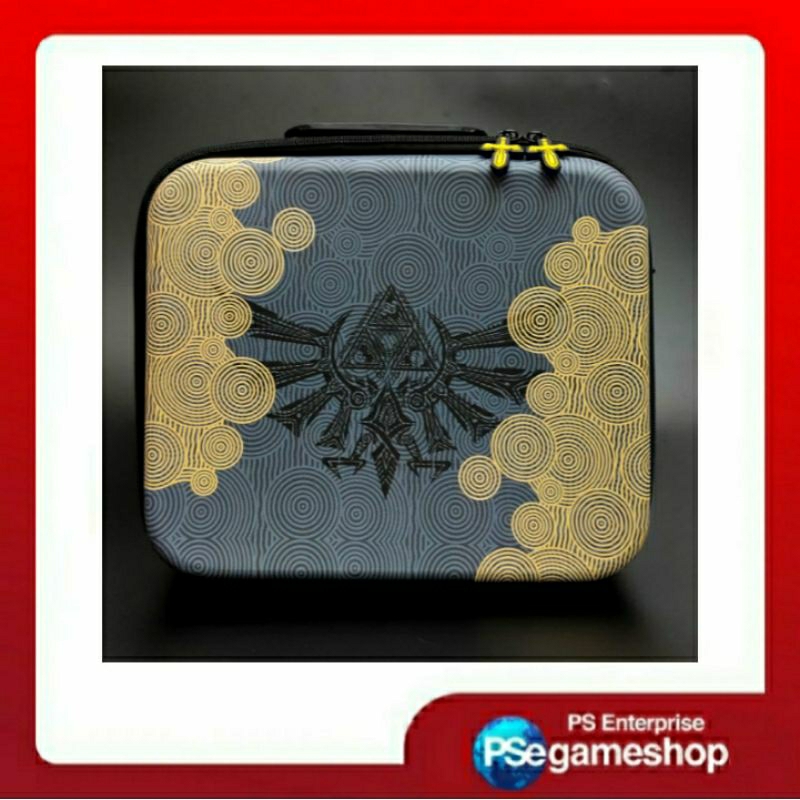 The Legend of Zelda: Tears of the Kingdom Travel Bag Grey + [Protective Case (di dalam)]