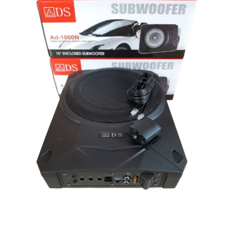 Subwoofer Kolong ADS AD 1000N Subwoofer ADS AD-1000N Sub kolong Aktiv 10 inch