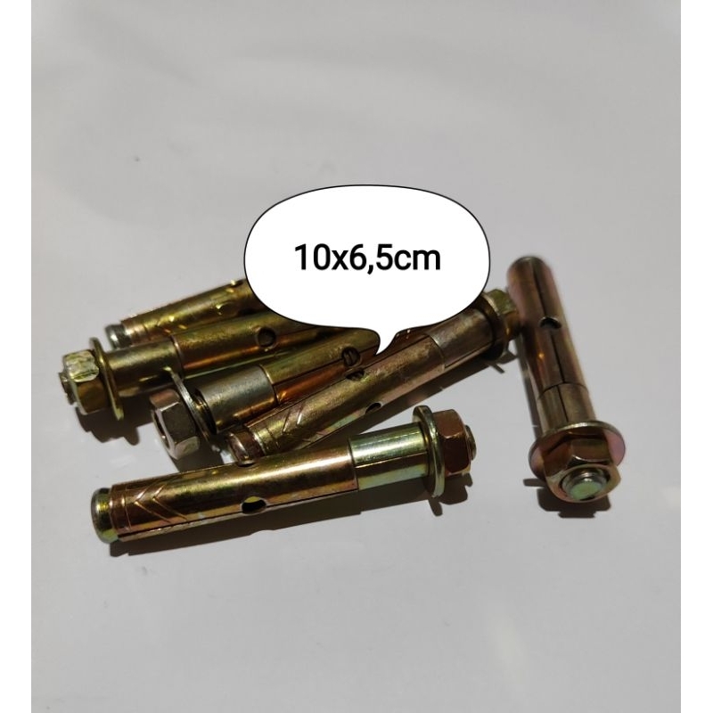 Baut dinabol /DYNABOLT 10x6,5 besar 10cm panjang 6,5cm