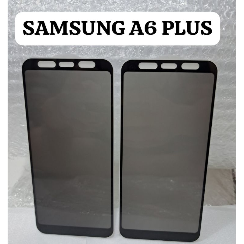 Tempered Glass Kaca Anti-Spy Samsung A6 Plus, A3S, A5, A5 2020, A5S, A7, A9 2020, A1K, A11K, A12, A12E, A12S, A15, A15S, A16, A16E, A16K, A16S, A17, A17K, A31, A32, A33, A39, A52, A53, A54, A55, A56, A57, A58, A59, A71, A77S, A83, F1, F1S, F3, F5, F7, F9,