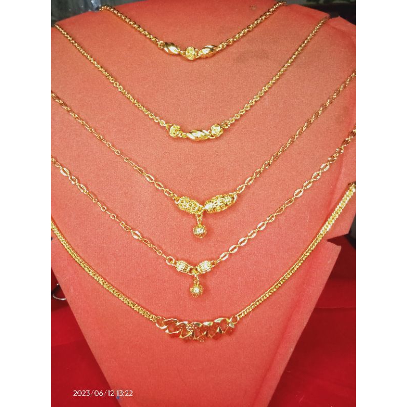 terbatas !! kalung koye lapis emas 24k