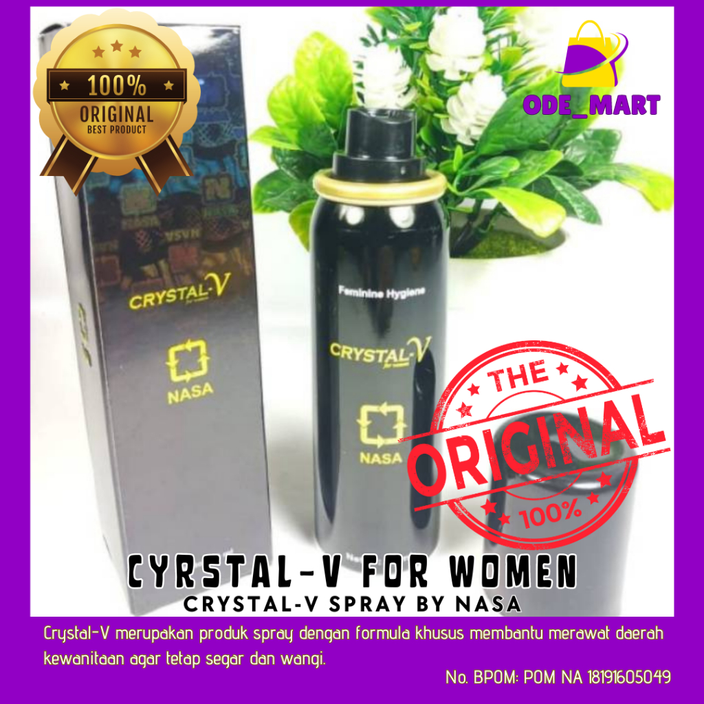 CRYSTAL X NASA // CRYSTAL V SPRAY NASA