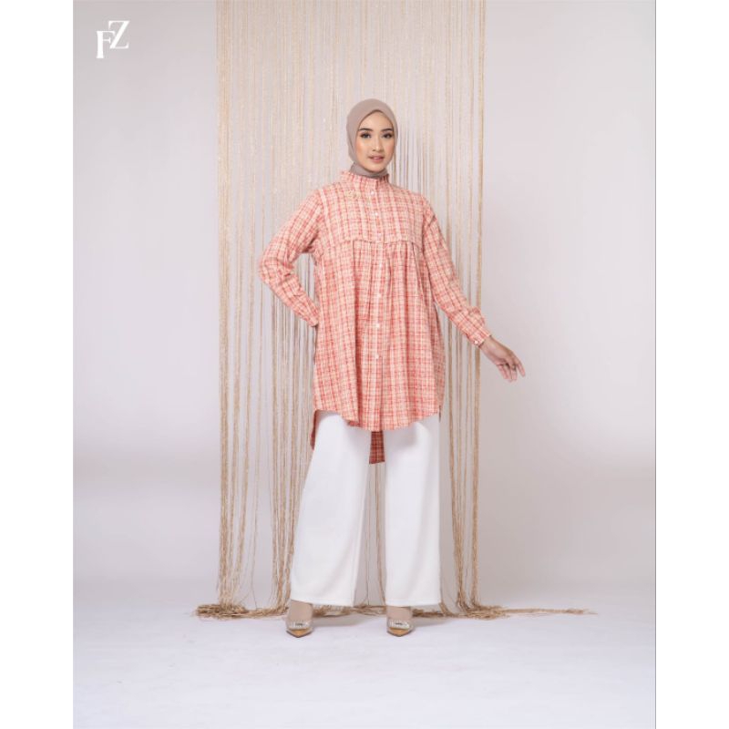 Atasan Wanita Terbaru Cellina Tunik by Alyra Fashion