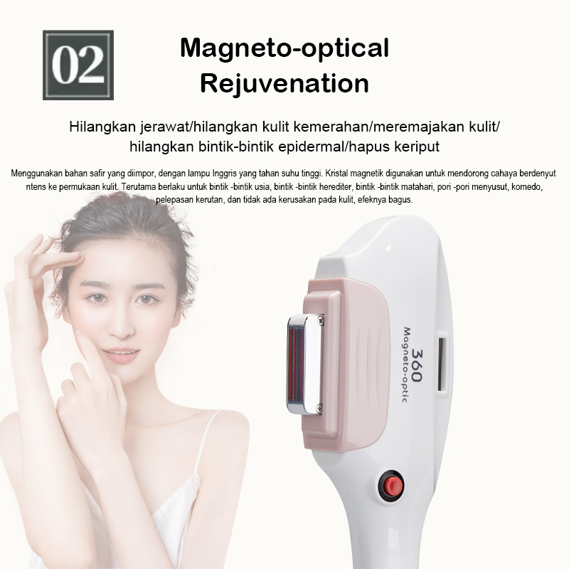 ⭐Garansi⭐4 in 1 Laser Picosecond + IPL Hair Removal + RF + Magneto-optical Rejuvenation Laser Menghilangkan Tattoo OPT SHR Pelatihan Jaminan ly