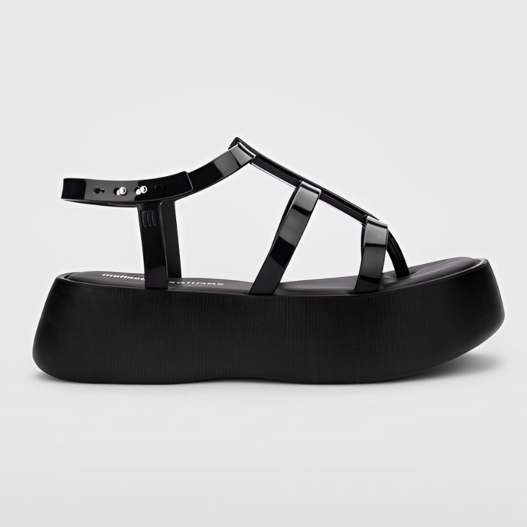 [NEW PRODUCT] Melissa Caribe High Platform Sandal Melissa Hak Tinggi Sepatu Sandal Meliisa Caribe Sandal Fashion Wanita