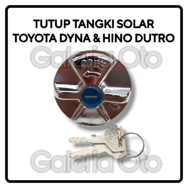 Fuel Tank Cap - Tutup Tangki / Tengki Solar Dyna Rino / Hino Dutro