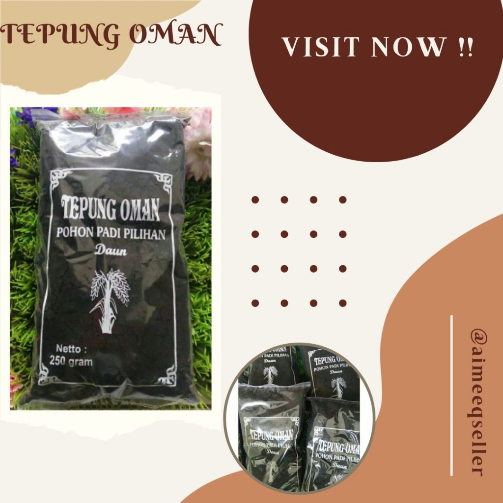 

✅aimeeqseller⚡Tepung oman/Abu merang sekam pewarna alami 250 gram / tepung dawet / tepung pewarna makanan secara alami muraah