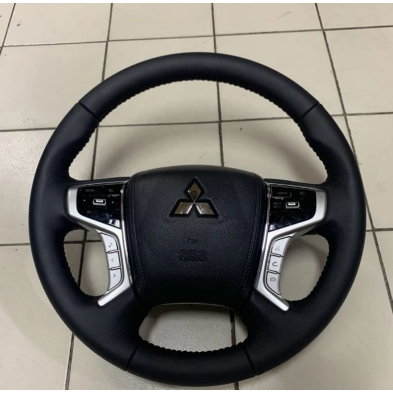 Stir Pajero Sport All new / Setir Original Pajero Sport 2019-2023 fullset Airbag