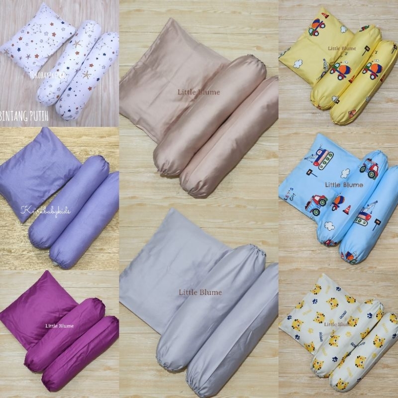 Sarung Bantal Guling Bayi Katun Jepang