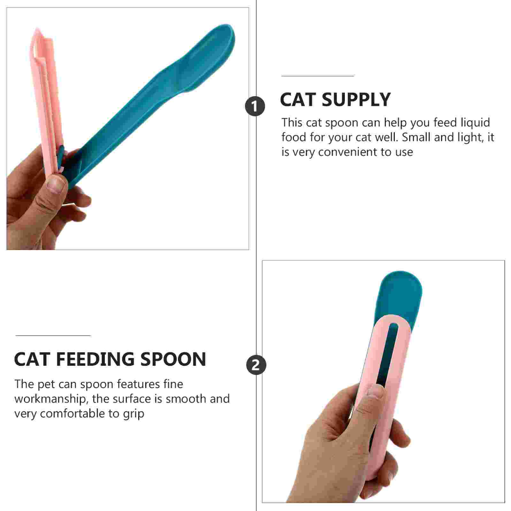 Sendok Squeeze - Dispenser Snack / Makanan Cair Kucing Anjing / Strip Squeezer