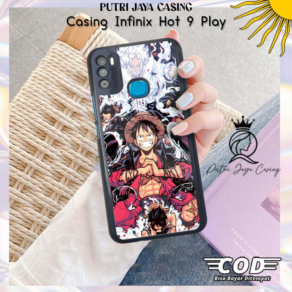 Case Hp Infinix Hot 9 Play Casing Infinix Hot 9 Play Motif LUFY01 Casing Terbaru Case Karakter Lucu 