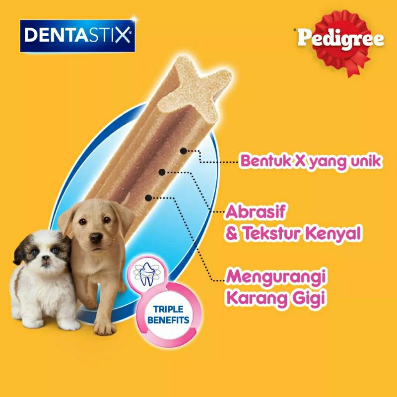 PEDIGREE DENTAATIX SNACK ANJING PUPPY 56 GRAM