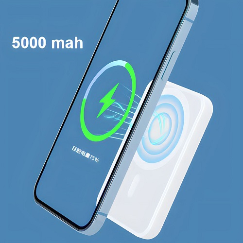 Mag Battery Pack 1460mAh 12 Mini,12 , 12 Pro, 12 Promax, 13, 13 Mini, 13 Pro, 13 Promax - Wireless Charging