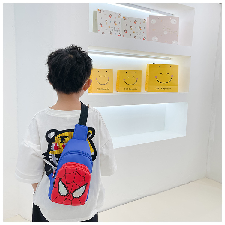 Tas Selempang Anak Import Superhero Slingbag Keren Kids Fashion Bag