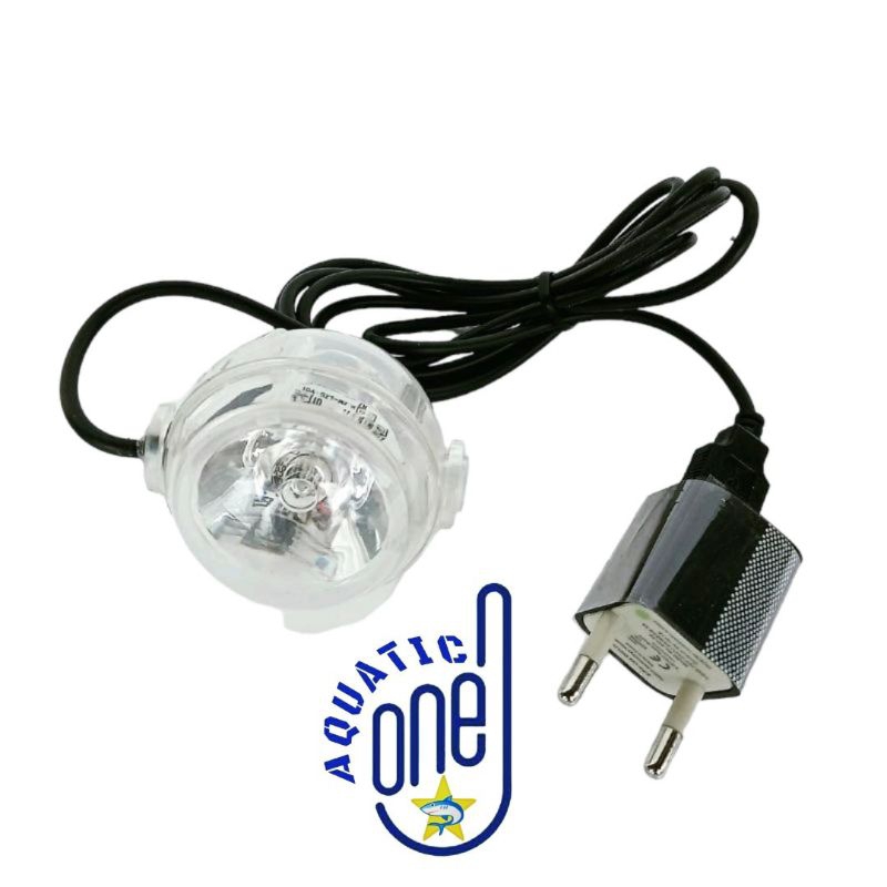 LAMPU HIKARI HK LSL O1 WATT Lampu bulat akuarium celup  aquarium lamp lampu sorot mini 1 watt