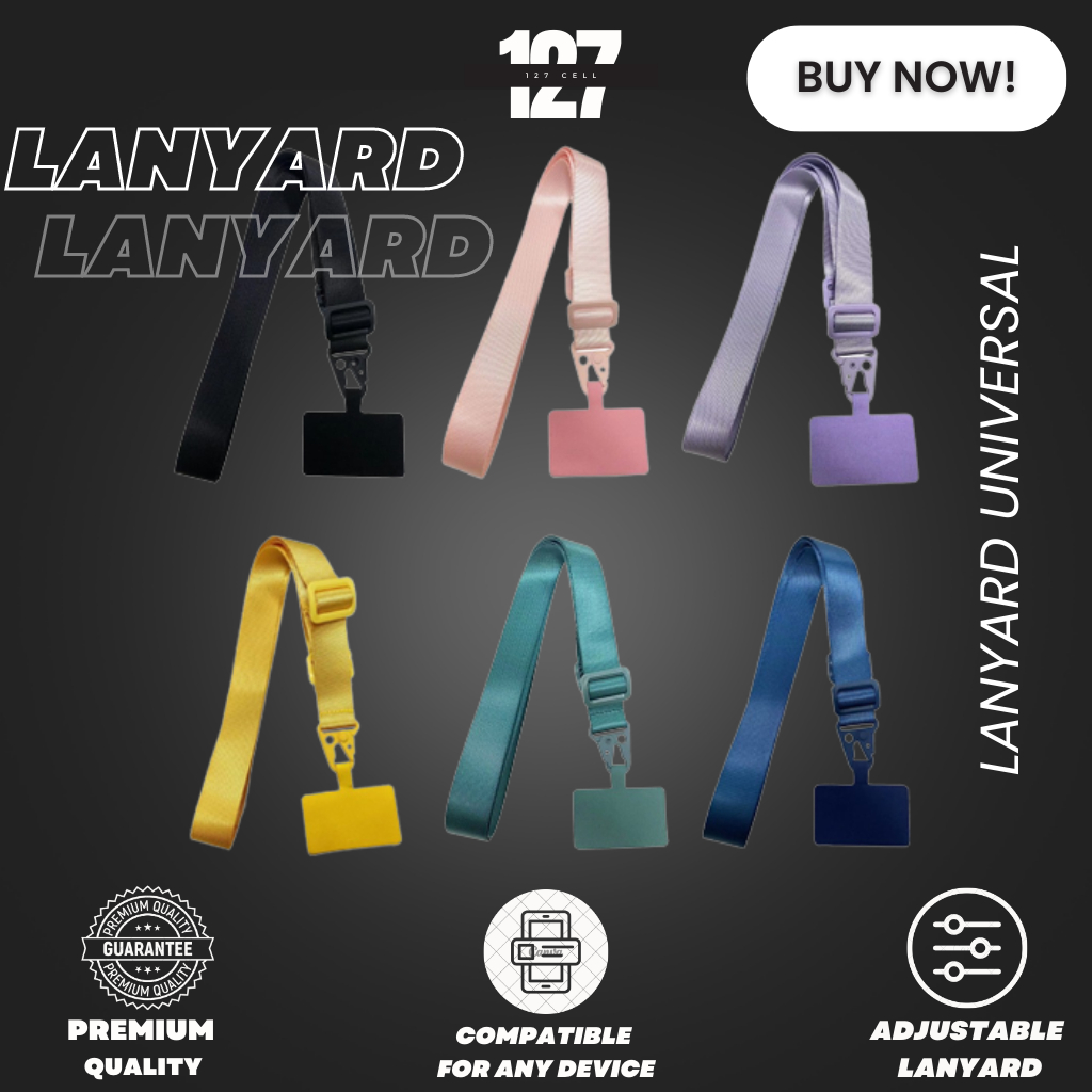 Lanyard HANDPHONE  Strap Gantungan HP  Crossbody Universal Tali Handphone Adjustable