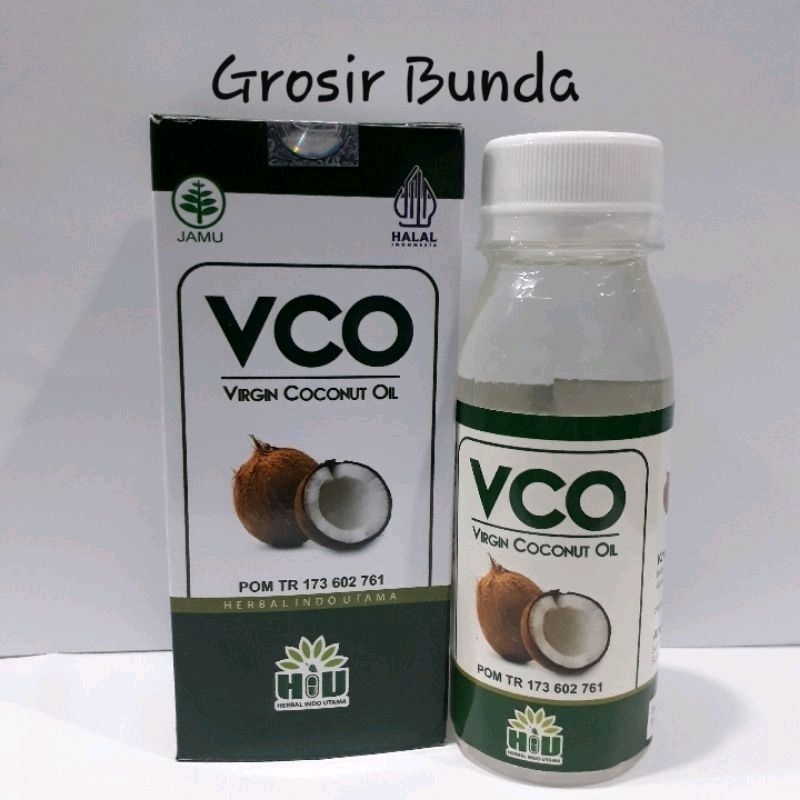 

VCO Virgin Coconut Oil 100 ml HIU Minyak Kelapa Murni / Kolesterol / Diet / Antibakteri / Virus / Pencernaan / Tulang