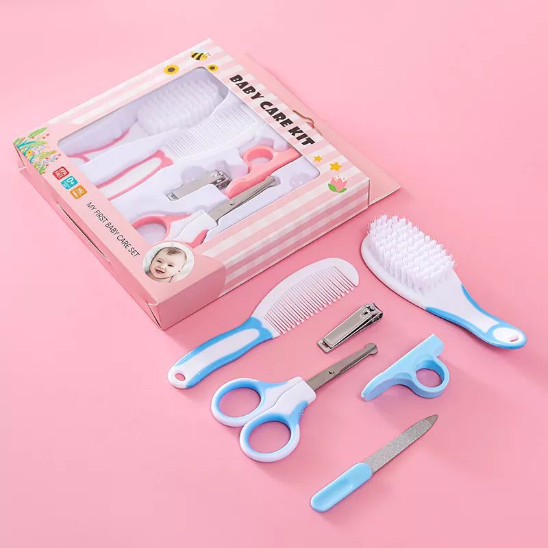 Baby Care Kit Gunting Kuku Sisir Bayi set 6/ Manicure Set Bayi / Pemotong Kuku Bayi -Bonanza