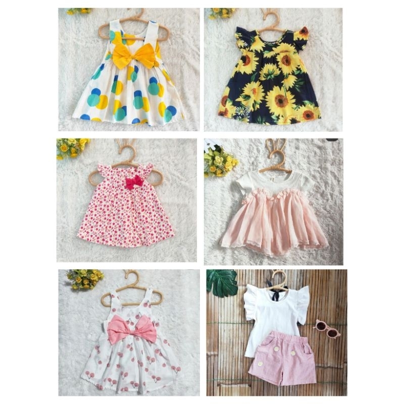 baju anak baju bayi dress anak dress bayi preloved free bonus