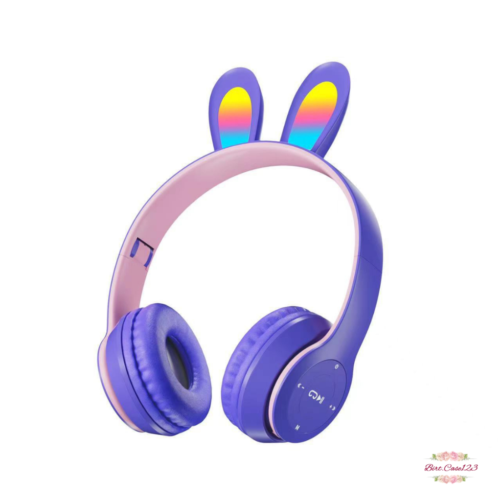 P47R CAT EARS HEADSET headphone Hf bando telinga kucing LED BANDO BLUETOOTH wireles RGB GAME HEADSET G-P47R LED WIRELESS super BASS BC8069