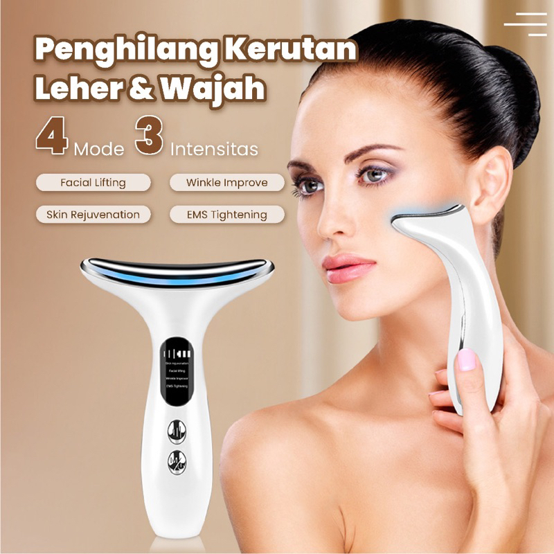 (READY &amp; ORI) Beauty Tools Neck Lifting V Shape / Skin Scrubber / Alat Setrika Wajah Pembersih Komedo Jerawat
