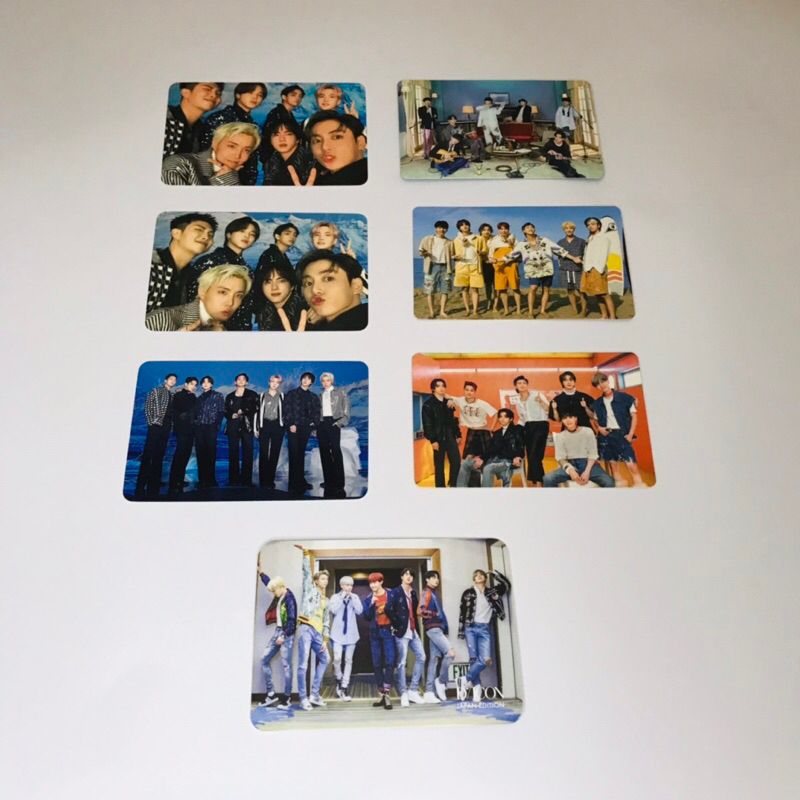 PC PHOTOCARD BTS GRUP GROUP BUTTER CREAM OT7