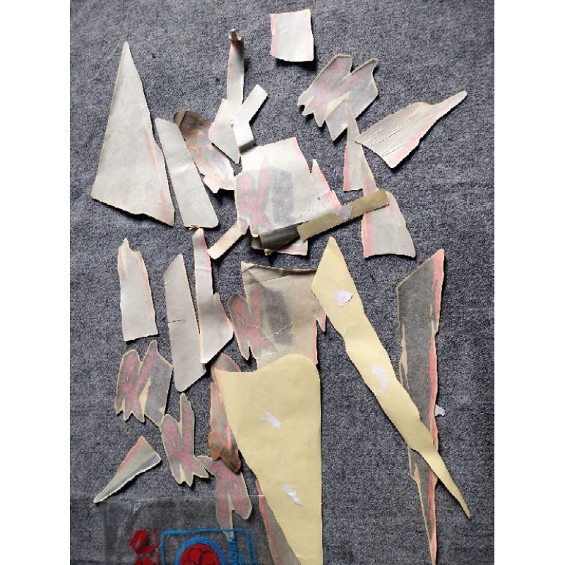 sticker striping suzuki rgr jumbo tahun 1996 1997 1998 laminasi nos