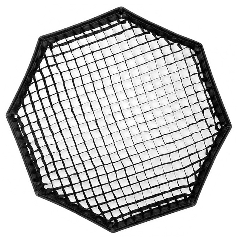 TRIOPO Grid Octagonal for Umbrella Softbox Reflector Photography 90cm - 8K-90 - Black