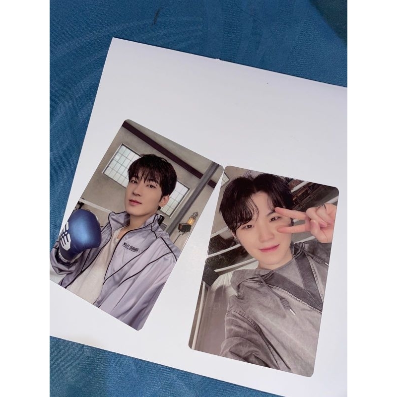 [READY STOCK] OFFICIAL MERCH PHOTOCARD SEVENTEEN WONWOO WOOZI FML BOXING